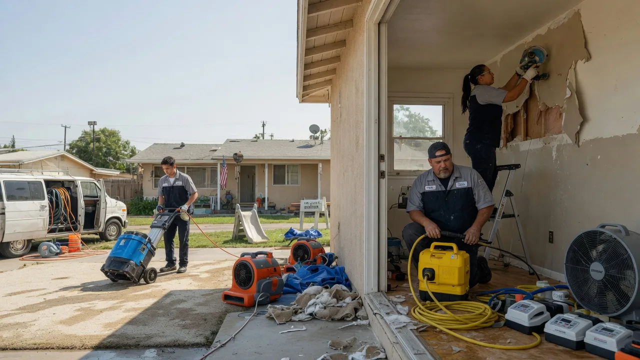 Water Damage Restoration in Bella Vista, CA near me
